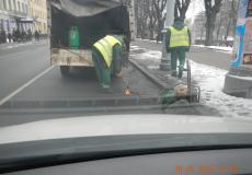 Asfaltbetona seguma bedrīšu remonts pēc nepilnas tehnoloģijas
